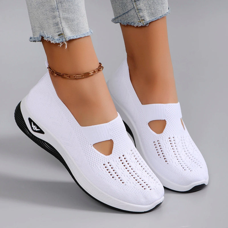 TÊNIS FEMININO LEVE, RESPIRÁVEL E ANTIDERRAPANTE
