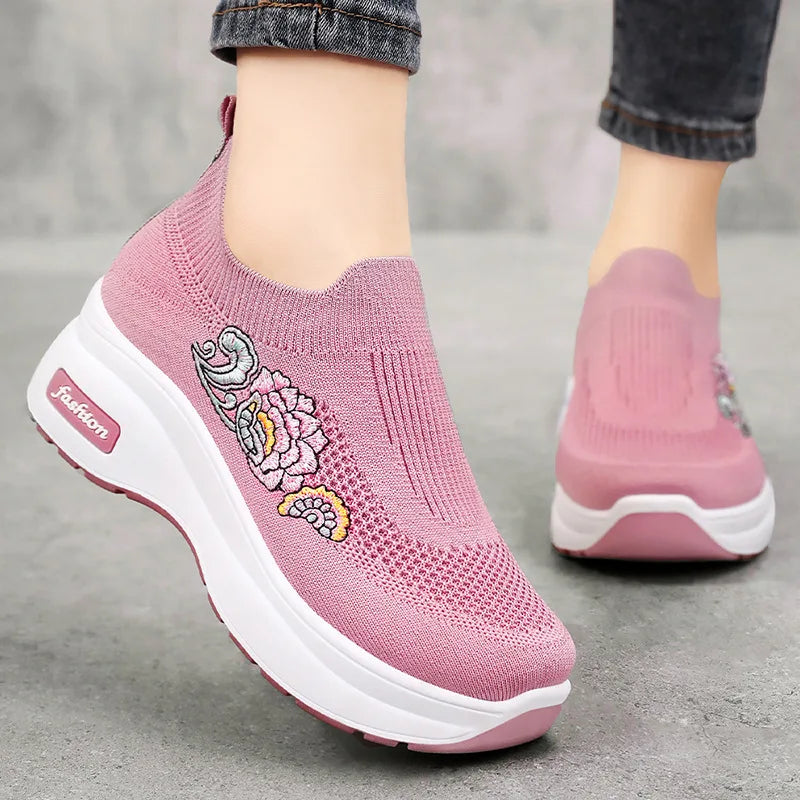 SAPATO FEMININO – ORTOPÉDICO CASUAL E RESPIRÁVEL