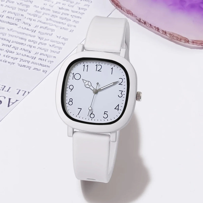 RELÓGIO FEMININO QUARTZ SILICONE