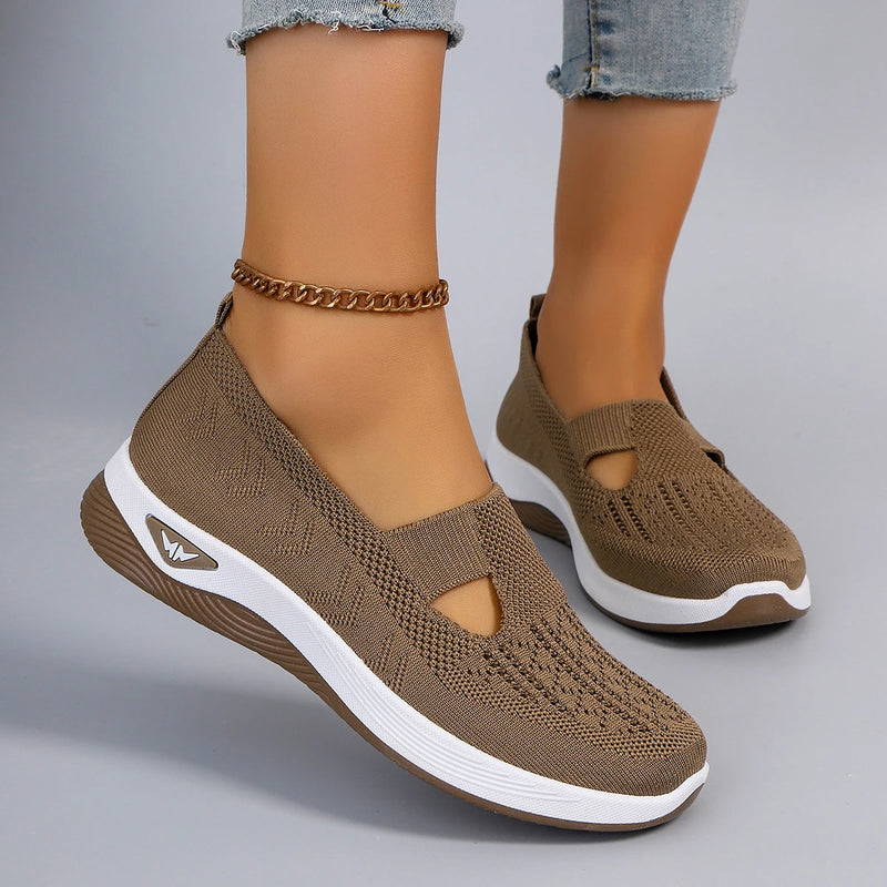 TÊNIS FEMININO LEVE, RESPIRÁVEL E ANTIDERRAPANTE