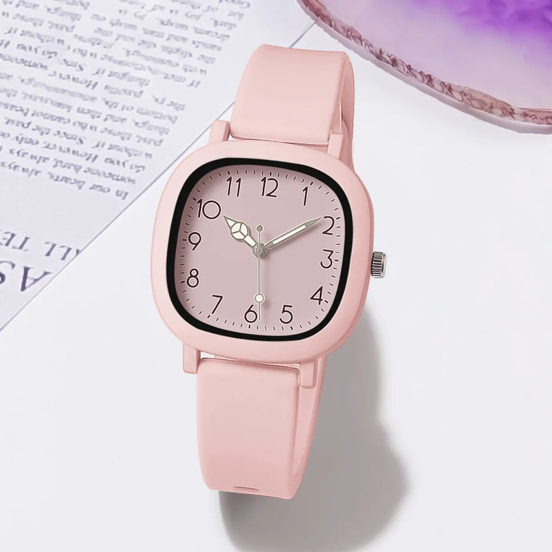 RELÓGIO FEMININO QUARTZ SILICONE