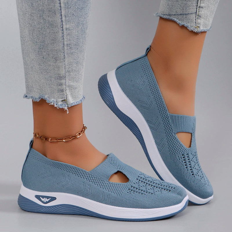 TÊNIS FEMININO LEVE, RESPIRÁVEL E ANTIDERRAPANTE