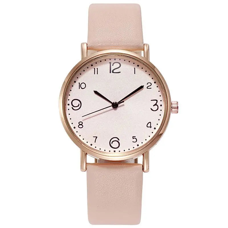 RELÓGIO FEMININO QUARTZO COM NÚMEROS ÁRABES