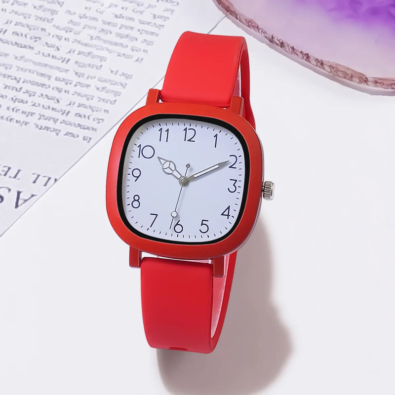 RELÓGIO FEMININO QUARTZ SILICONE