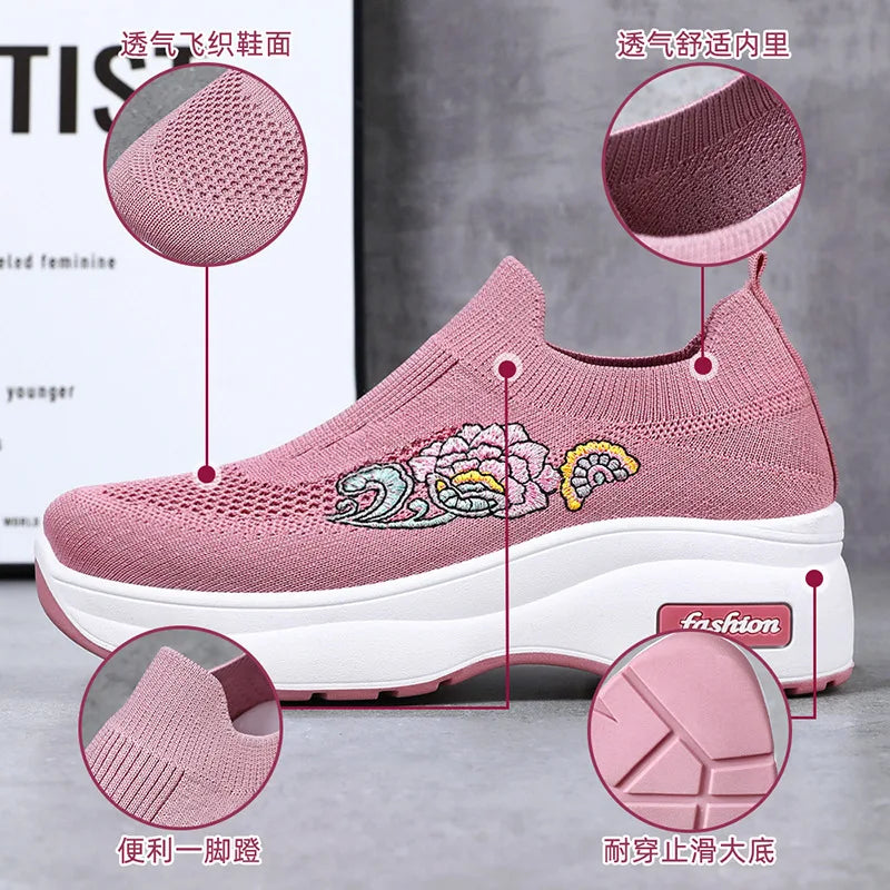 SAPATO FEMININO – ORTOPÉDICO CASUAL E RESPIRÁVEL