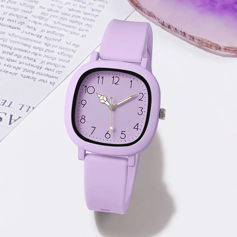 RELÓGIO FEMININO QUARTZ SILICONE