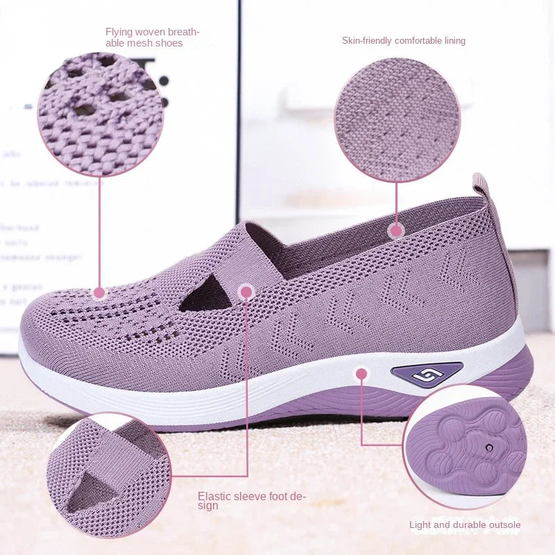 TÊNIS FEMININO CASUAL CONFORTÁVEL LEVE
