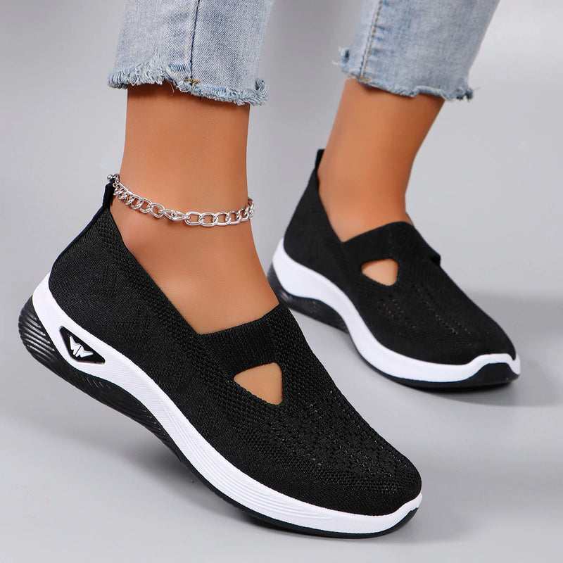 TÊNIS FEMININO LEVE, RESPIRÁVEL E ANTIDERRAPANTE