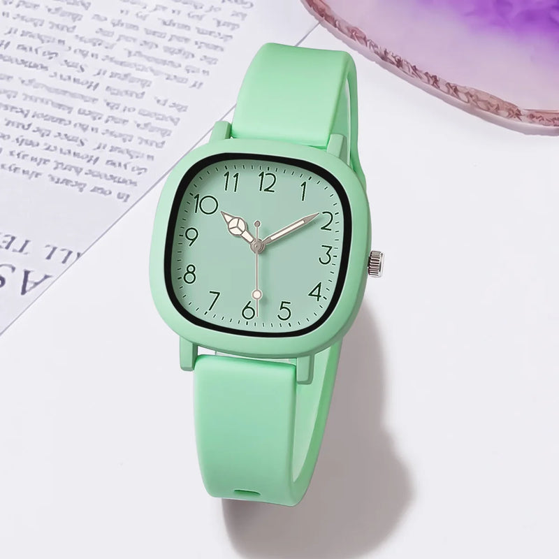 RELÓGIO FEMININO QUARTZ SILICONE